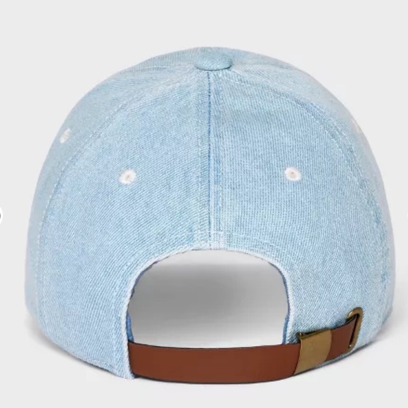 NWOT, Universal Thread, Denim Blue Baseball Cap - Picture 3 of 7
